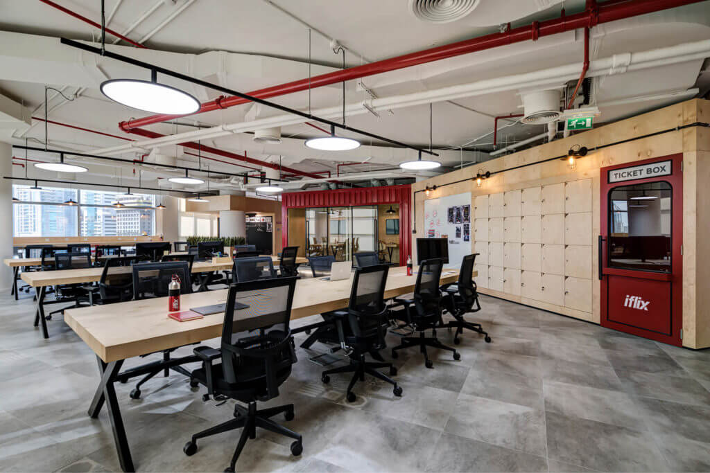 IFLIX Office - Swiss Bureau Interior Design Company Dubai, UAE | Office ...